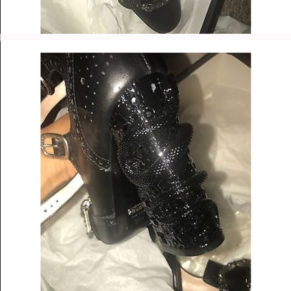 Gucci Queercore brogue pumps